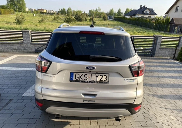 Ford Escape cena 73900 przebieg: 51000, rok produkcji 2018 z Kościerzyna małe 191